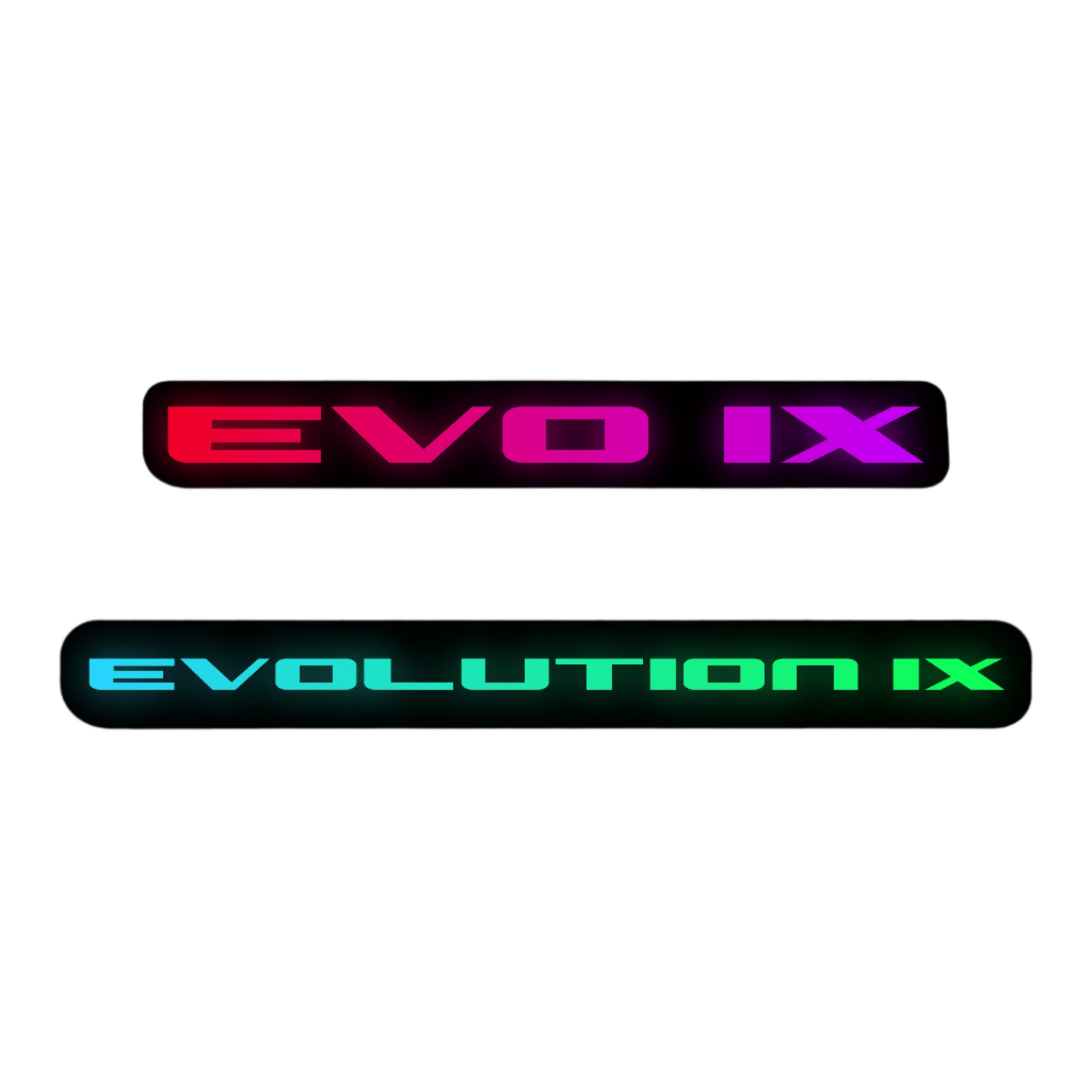 Lit Logos Evo 9 Grill Badge | 2005 - 2007 Evolution 9 - Lit Logos