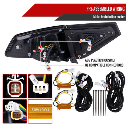 NTXGLOW RGB Tail Lights | 2008-2014 Subaru WRX/STi Hatch