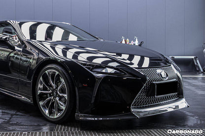 Carbonado 2017-2021 Lexus LC500 LC500H V-LC VRS Style Carbon Fiber Front Lip