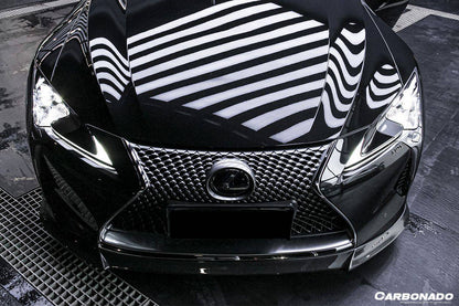 Carbonado 2017-2021 Lexus LC500 LC500H V-LC VRS Style Carbon Fiber Front Lip