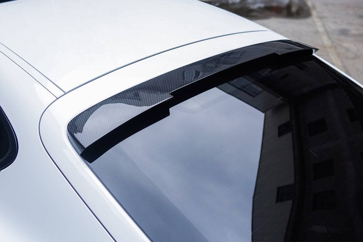 Alerón de techo de fibra de carbono estilo Porsche Panamera 970.2 TAS Carbonado 2013-2016