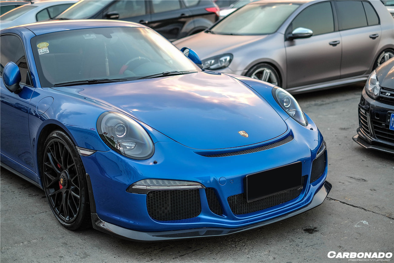 Kit de carrocería completa estilo Porsche 911 991.1 Carrera S GT3 Carbonado 2012-2015 (para escape cuádruple)