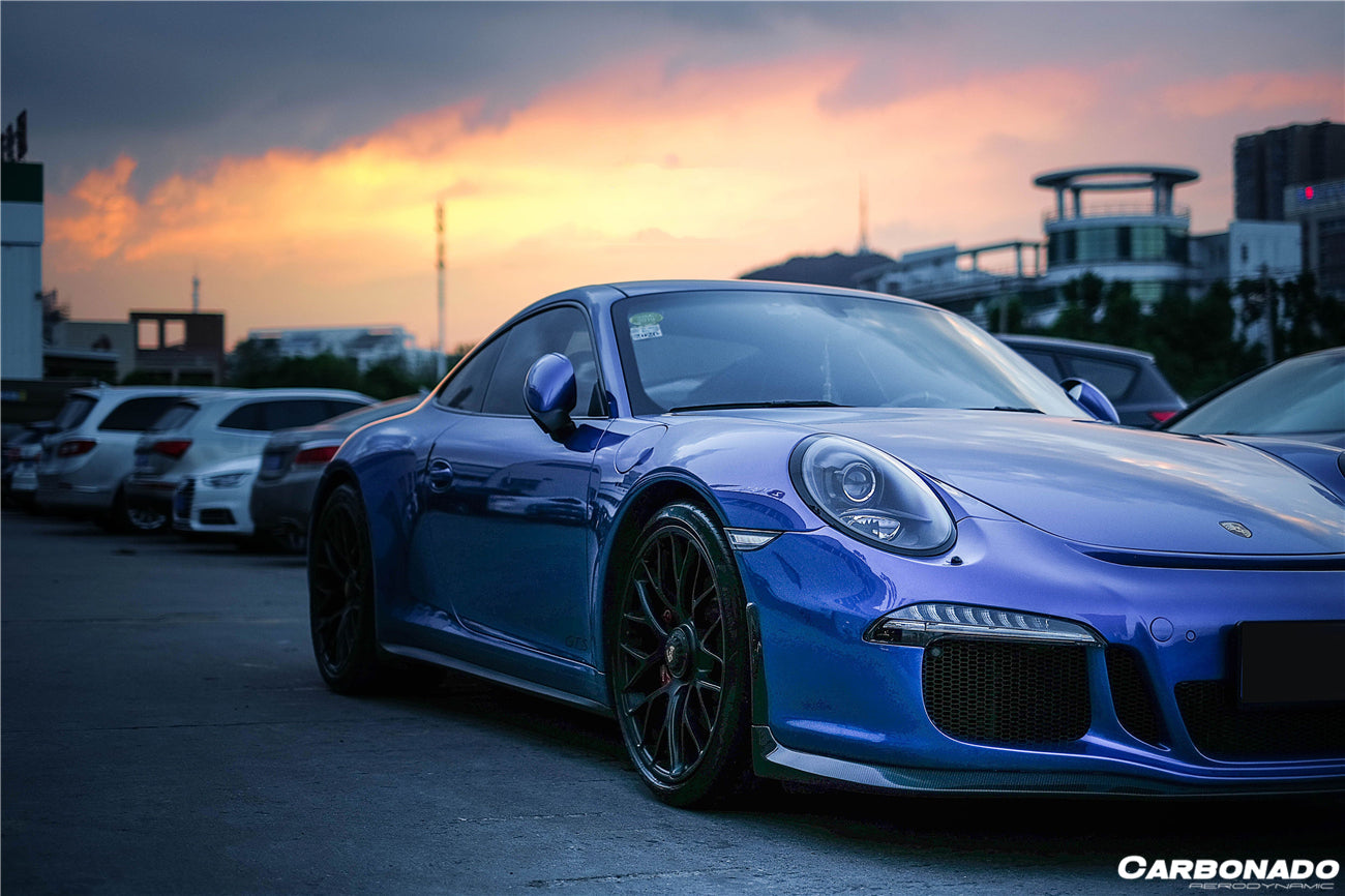 Kit de carrocería completa estilo Porsche 911 991.1 Carrera S GT3 Carbonado 2012-2015 (para escape cuádruple)