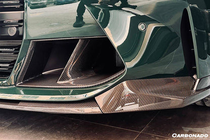 Borde delantero de fibra de carbono estilo MP para BMW M3 G80 M4 G82 G83 (2021 en adelante)
