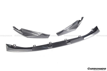 Borde delantero de fibra de carbono estilo MP para BMW M3 G80 M4 G82 G83 (2021 en adelante)
