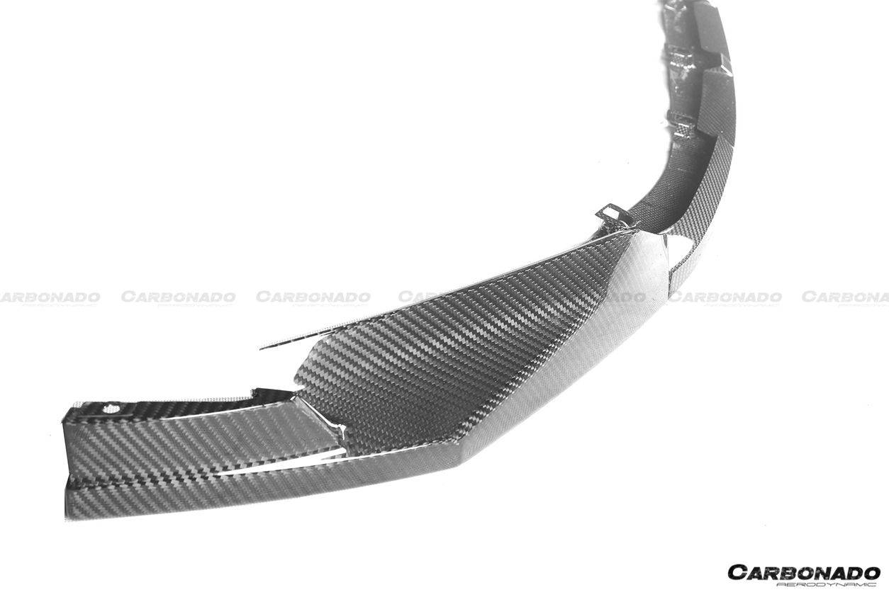 Borde delantero de fibra de carbono estilo MP para BMW M3 G80 M4 G82 G83 (2021 en adelante)