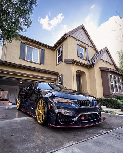 Aeroflow Dynamics Front Splitter Carbon Fiber (2014-2020 BMW F80/F82 M3/M4)