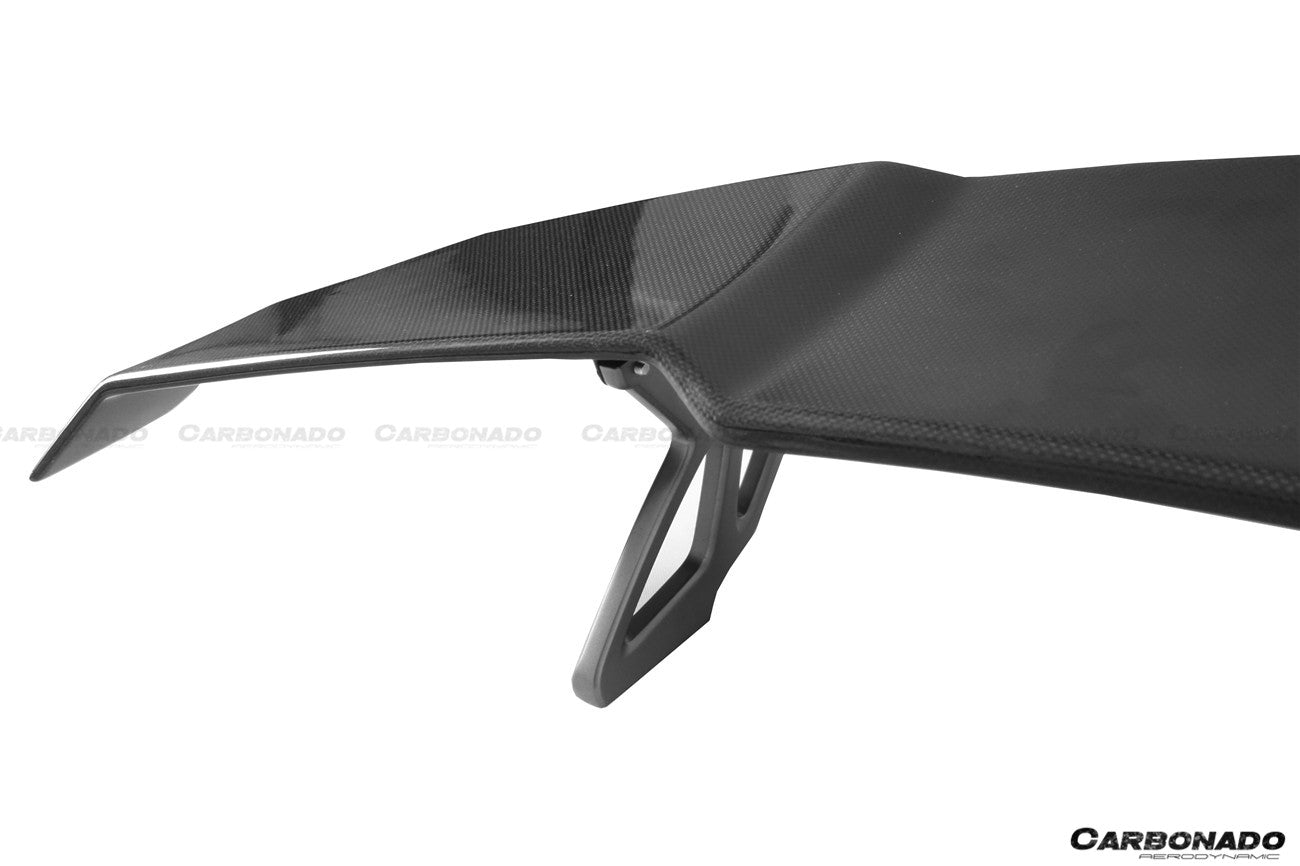 Alerón de maletero de fibra de carbono estilo VRS para BMW M3 F80 M4 F82 2014-2020 Carbonado
