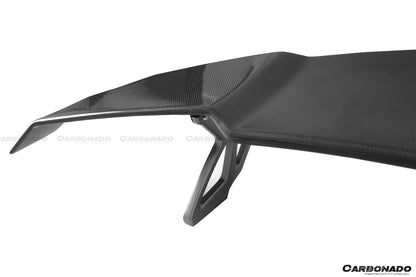 Alerón de maletero de fibra de carbono estilo VRS para BMW M3 F80 M4 F82 2014-2020 Carbonado