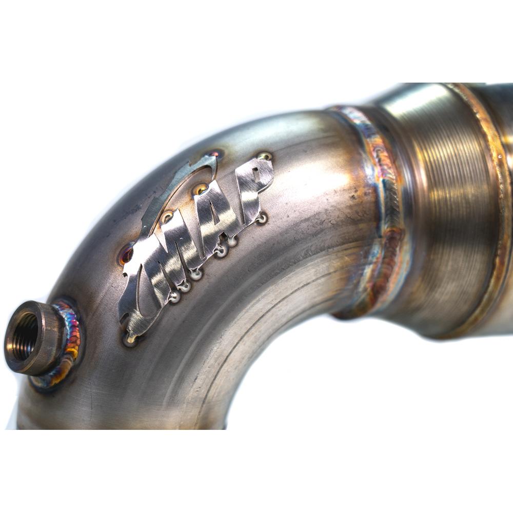 MAP Downpipe (17 - 21 Honda Civic Type - R) - MAPerformance