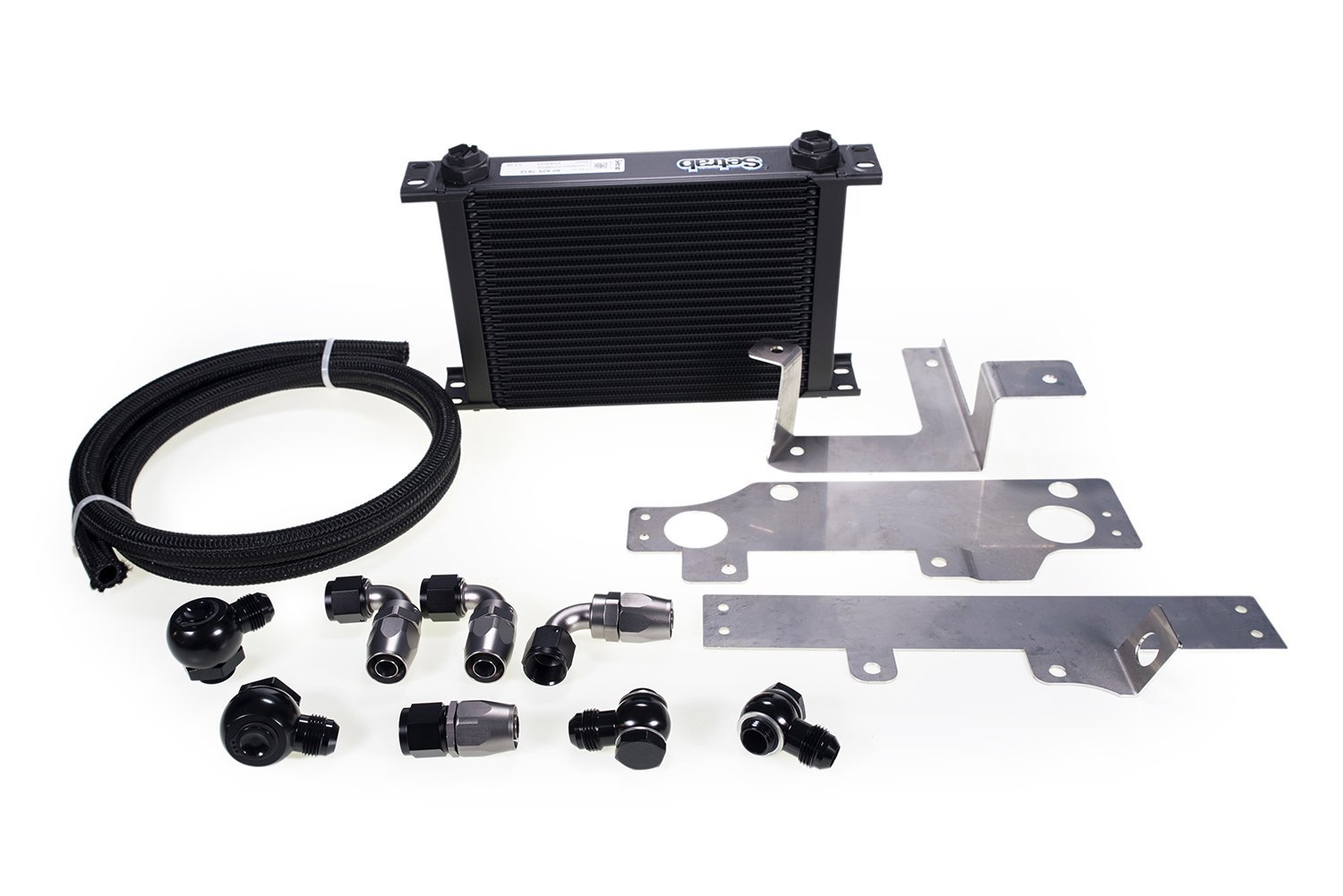 MAP Rev2 Oil Cooler Kit with Mounting Brackets (Evo X) - MAPerformance