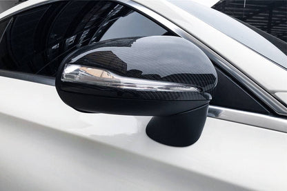 Carbonado 2014-2021 Mercedes Benz W205 W222 C217 W213 2 4 Door Autoclave Carbon Fiber Mirror Housing Replacement | Fits C-Class, C43 AMG, C63 AMG and S-Class S63 AMG And S-Class Coupe S63 AMG Coupe And E-Class, E63 AMG