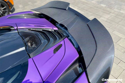 Carbonado 2017-2022 McLaren 720S Spyder Only DRY Carbon Fiber Engine Cover Replacement