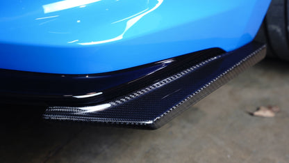 APR Carbon Fiber Rear Bumper Skirts (2023+ Honda FL5 Civic Type R)