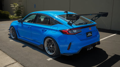 Alerón ajustable de fibra de carbono APR GTC-300 de 67" (Honda FL5 Civic Type R 2023+)