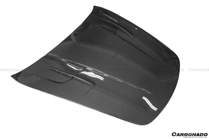 Porsche 987 Cayman Boxster y 997 Carrera MG Style Hood Carbonado 2005-2012