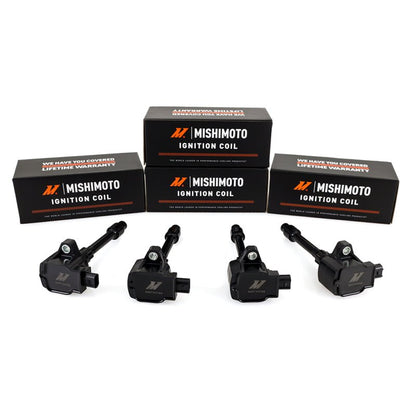 Mishimoto Four Cylinder Ignition Coil Set (16 - 21 Honda Civic) - Mishimoto