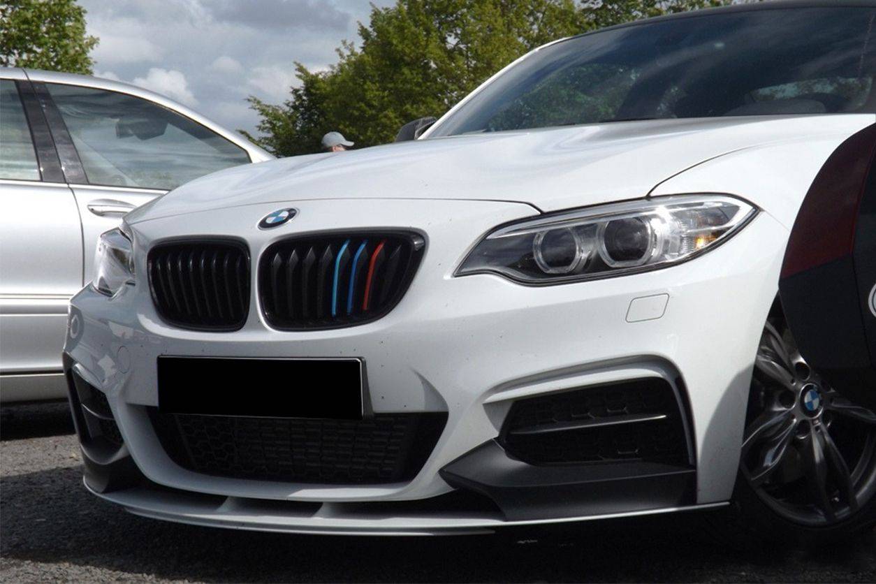 Carbonado 2013-2016 BMW 2 Series F22 F23 MP Style Front Lip (M-Tech Only)