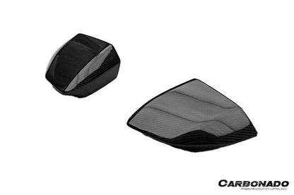 Carbonado 2023-UP Lamborghini Revuelto OE Style Autoclave Carbon Fiber Mirror Housing Replacement