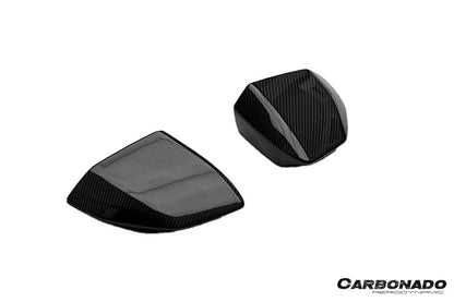 Carbonado 2023-UP Lamborghini Revuelto OE Style Autoclave Carbon Fiber Mirror Housing Replacement