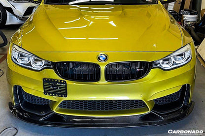 Carbonado BS Style Carbon Fiber Front Lip | 2014-2020 BMW M3/M4