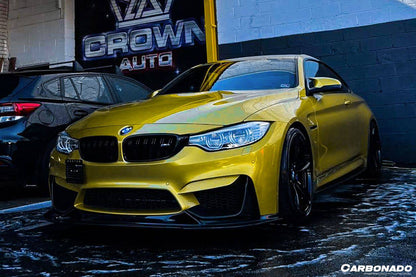 Carbonado BS Style Carbon Fiber Front Lip | 2014-2020 BMW M3/M4