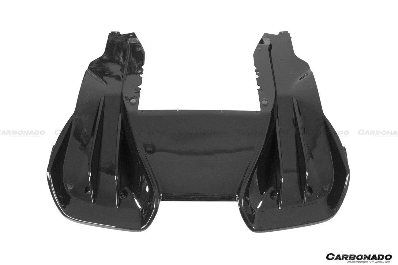 Difusor trasero de fibra de carbono estilo DPR para McLaren MP4 12C 650S Carbonado 2011-2017