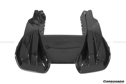 Difusor trasero de fibra de carbono estilo DPR para McLaren MP4 12C 650S Carbonado 2011-2017