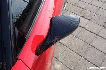 Carbonado 2010-2015 Ferrari 458 OE Style DRY Carbon Fiber Mirror Replacement | Coupe, Spider, Speciale