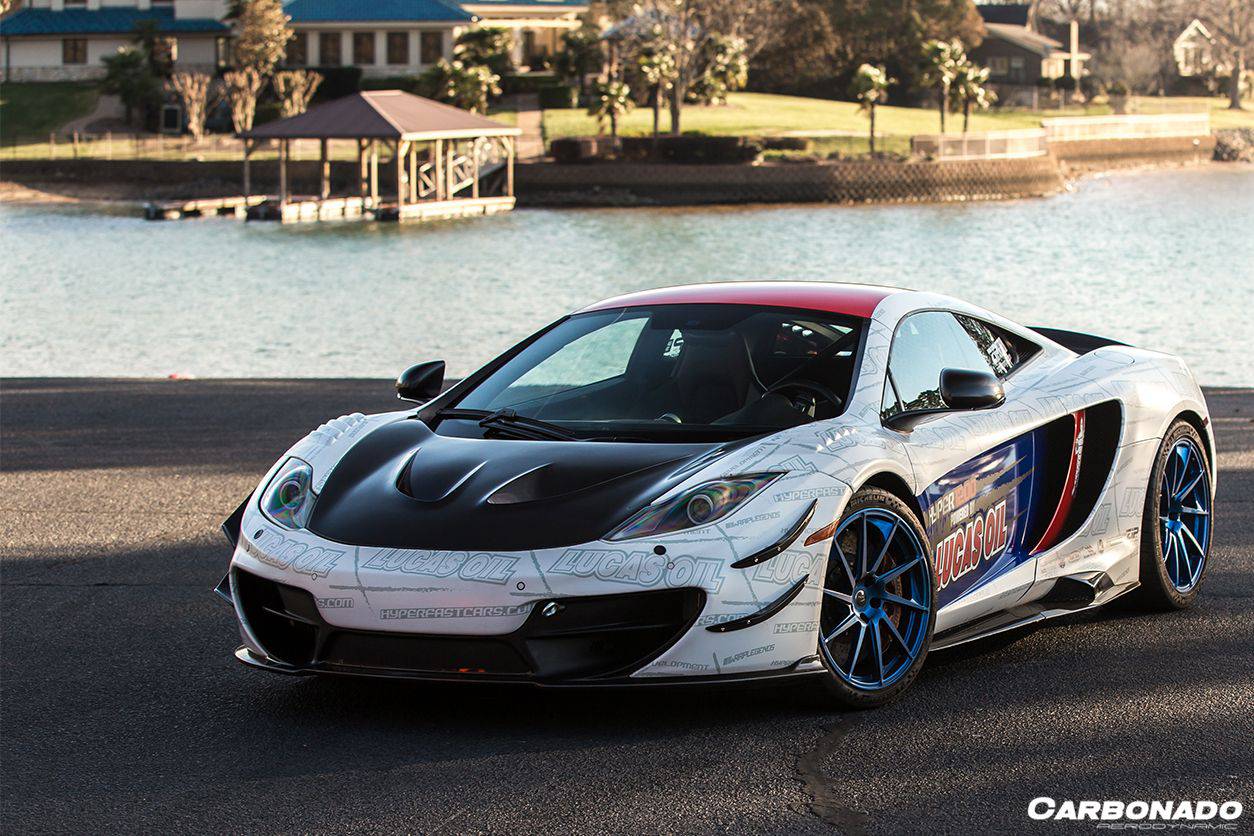Carbonado 2011-2014 McLaren MP4 12C MSO Style Front Bumper