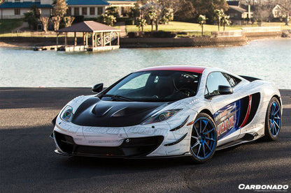 Carbonado 2011-2014 McLaren MP4 12C MSO Style Front Bumper