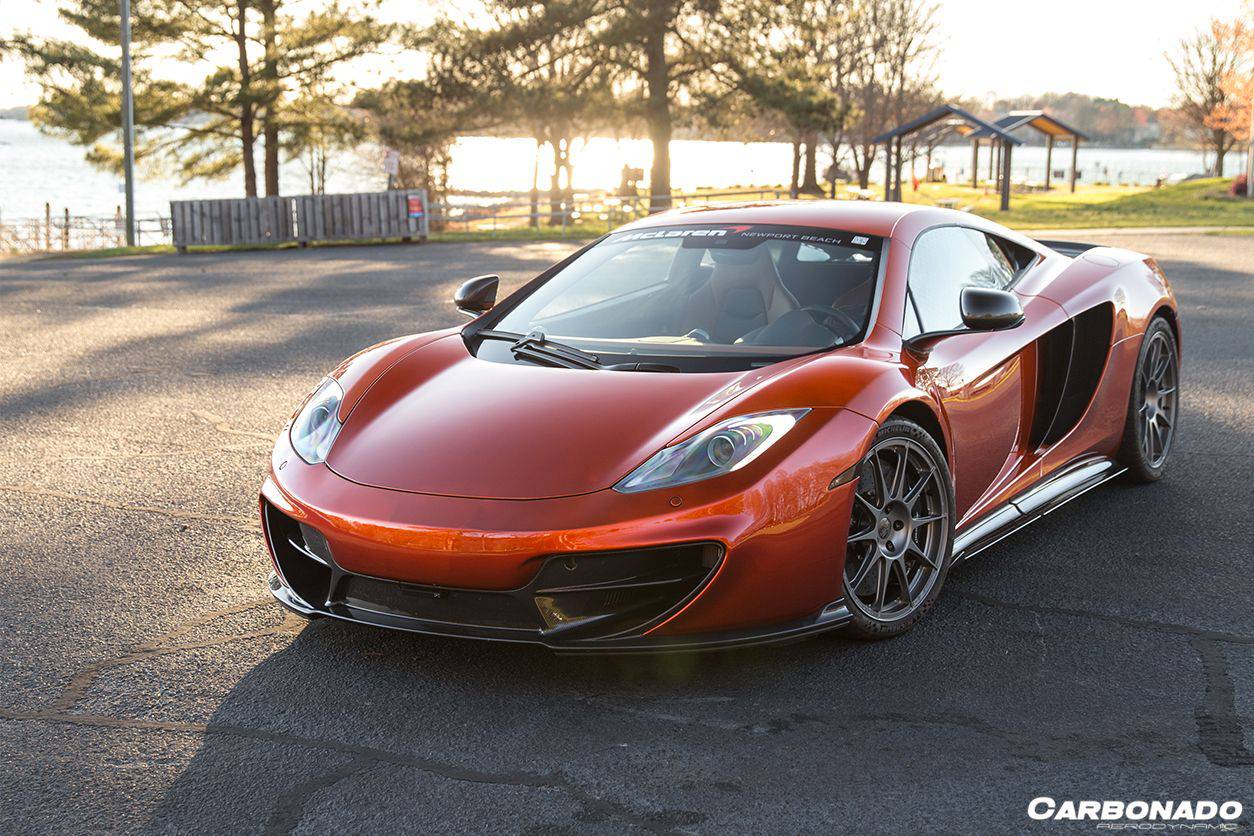 Carbonado 2011-2014 McLaren MP4 12C MSO Style Front Bumper