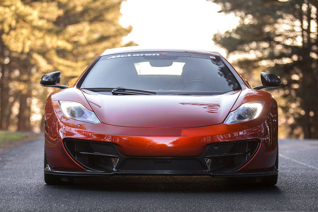 Carbonado 2011-2014 McLaren MP4 12C MSO Style Front Bumper