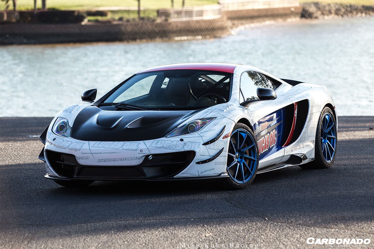Carbonado 2011-2014 McLaren MP4 12C MSO Style Front Bumper