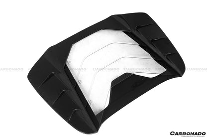 Carbonado 2015-2019 Ferrari 488 Spider MSY Style Carbon Fiber Engine Hood