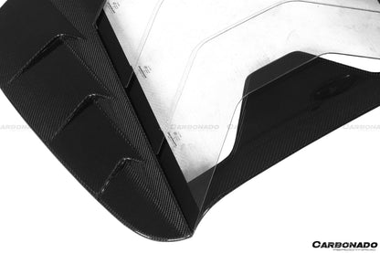 Carbonado 2015-2019 Ferrari 488 Spider MSY Style Carbon Fiber Engine Hood