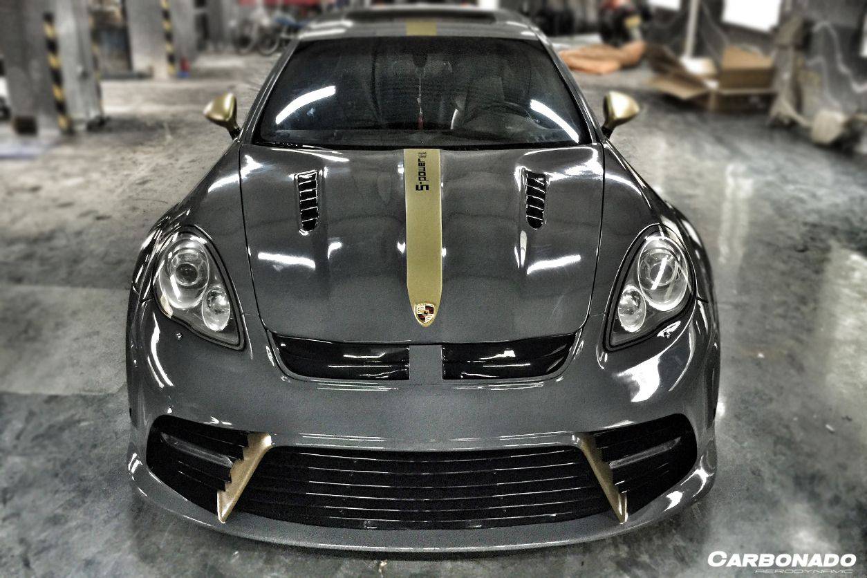 Carbonado 2009-2016 Porsche Panamera 970.1 MSY Style Hood