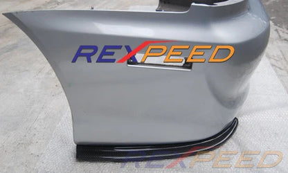 Rexpeed Carbon Fiber Rear Bumper Extensions (Evo 4-9)