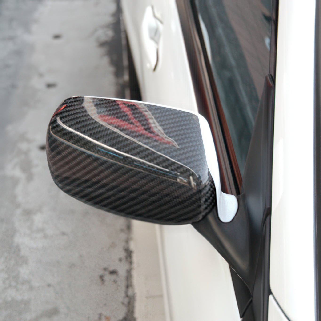 Rexpeed Dry Carbon Fiber Mirror Covers (Evo 7/8/9)