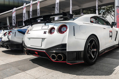 DarwinPRO NSM Style Partial Carbon Fiber Rear Bumper | 2008-2023 Nissan GTR R35