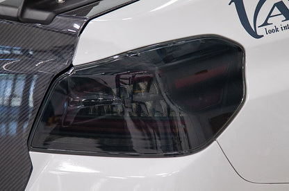 Luces traseras CR con especificaciones OLM (lente ahumada, base negra) - Subaru WRX y STI 2015-2021