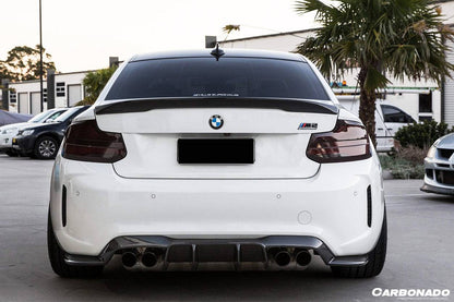 Carbonado 2016-2020 BMW 2 Series M2  M2C F87 F22 VRS Style Trunk Spoiler
