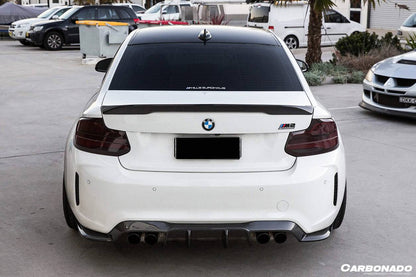 Carbonado 2016-2020 BMW 2 Series M2  M2C F87 F22 VRS Style Trunk Spoiler