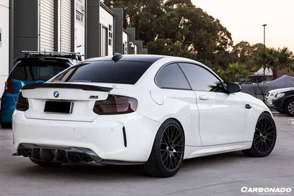 Carbonado 2016-2020 BMW 2 Series M2  M2C F87 F22 VRS Style Trunk Spoiler