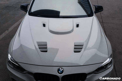 Capó de fibra de carbono estilo VRS para BMW Serie 3 F30 F35 2013-2019 Carbonado