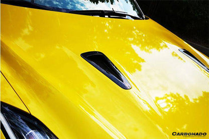 Carbonado 2008-2016 Nissan GTR R35 CBA  DBA OEM Style Carbon Fiber Hood Sccops