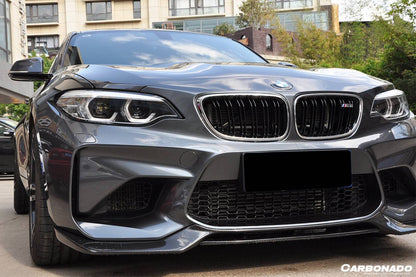 Carbonado 2016-2020 BMW M2 F87 VRS Style Carbon FIber Front Lip