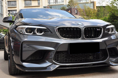 Carbonado 2016-2020 BMW M2 F87 VRS Style Carbon FIber Front Lip