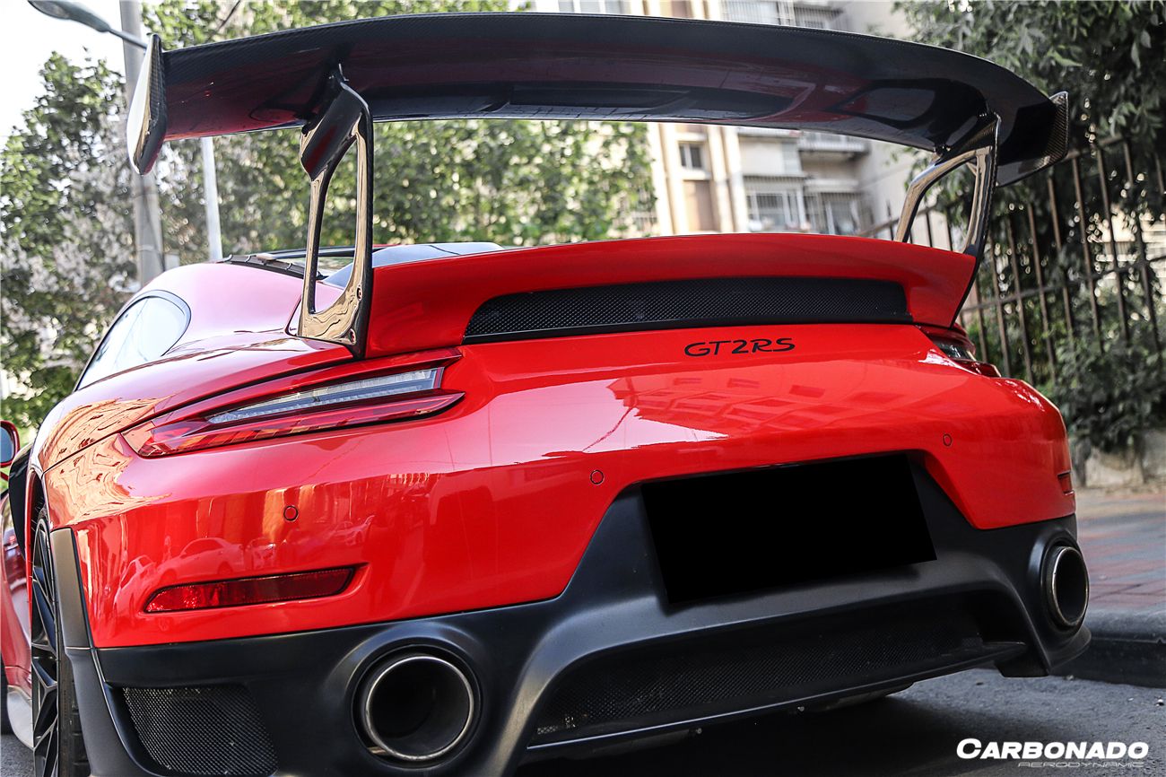 Carbonado 2016-2019 Porsche 911 991.2 Carrera    S    4S GT2RS Style Trunk Spoiler