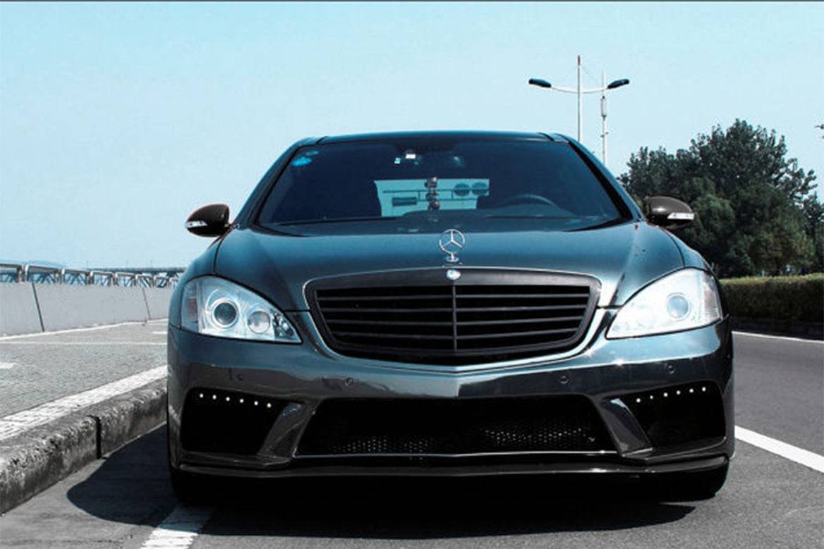 Carbonado 2007-2009 Mercedes Benz W221 S Class BK Style Front Bumper